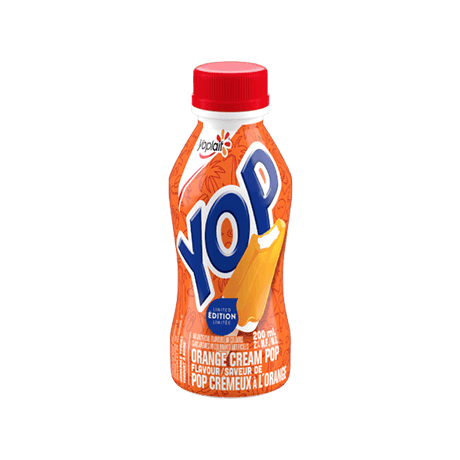 Yoplait YOP Orange Cream flavor