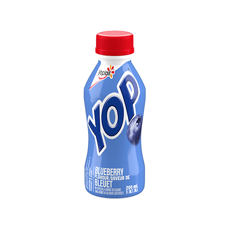 A blueberry flavored Yop