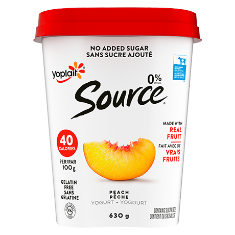 Yoplait-Source-Peach front of packaging