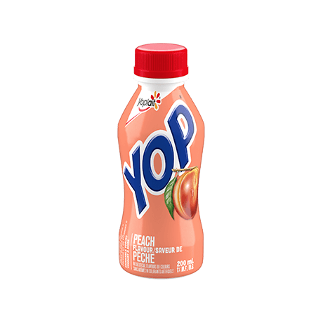 A peach flavored Yop