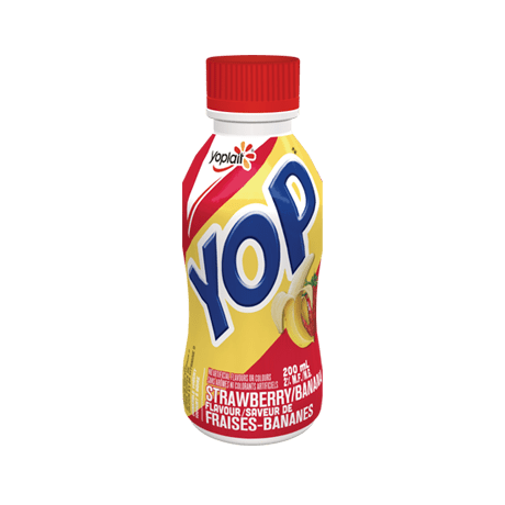 Yoplait - Yop Yogurt, Strawberry