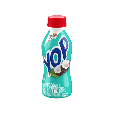 A coconut flavored Yop