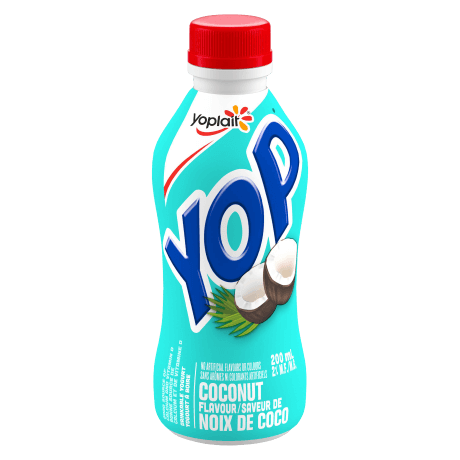 Yop Yogurt - Coconut - Yoplait Canada