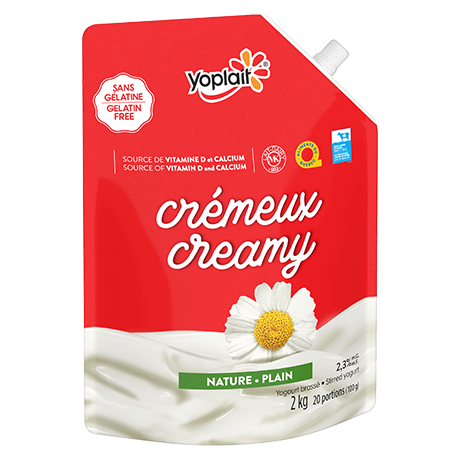 Yoplait-Creamy-Plain front of packaging