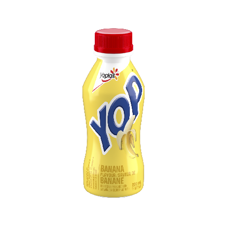 A banana flavored Yop